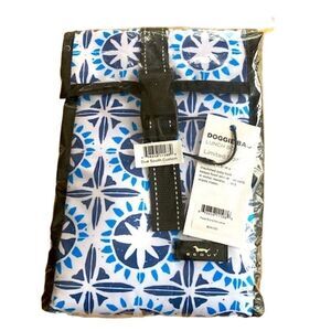 Scout Due South Lunch Cooler Insulated Lightweight Portable Blue Tile Geometric